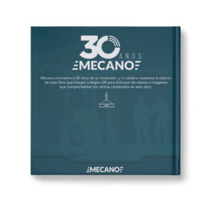 Contraportada Libro conmemorativo de 30 aniversario de Mecano