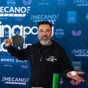 Micky Huidobro Mecano Sports Ping Pong World Cup
